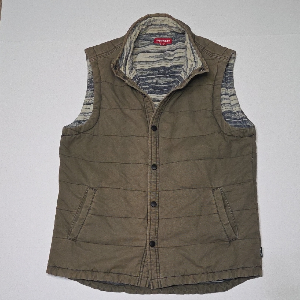 Unionbay Cargo Green 100% Cotton Vest‎